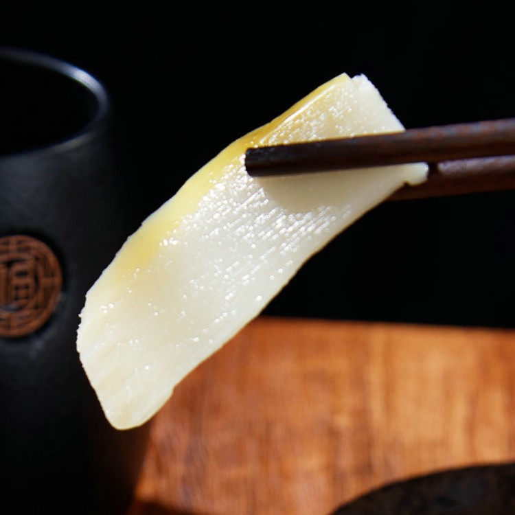 贴牌定制即食调味笋英德巨元孖宝山椒脆笋片中国国家地理标志产品西牛麻竹笋